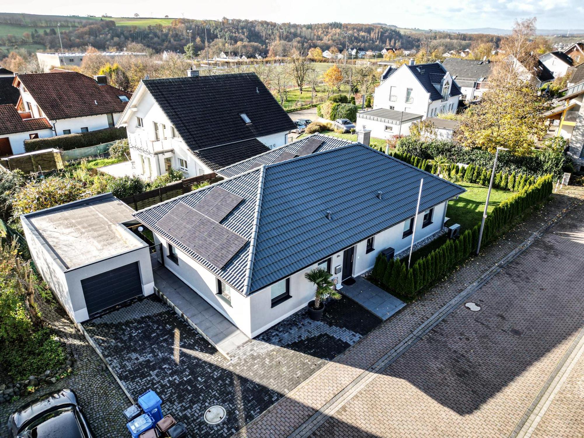 Ruhige Wohnung Mit Terrasse Oberbrechen Exterior photo